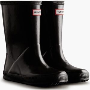 Hunter Kids First Gloss waterproof rain boot